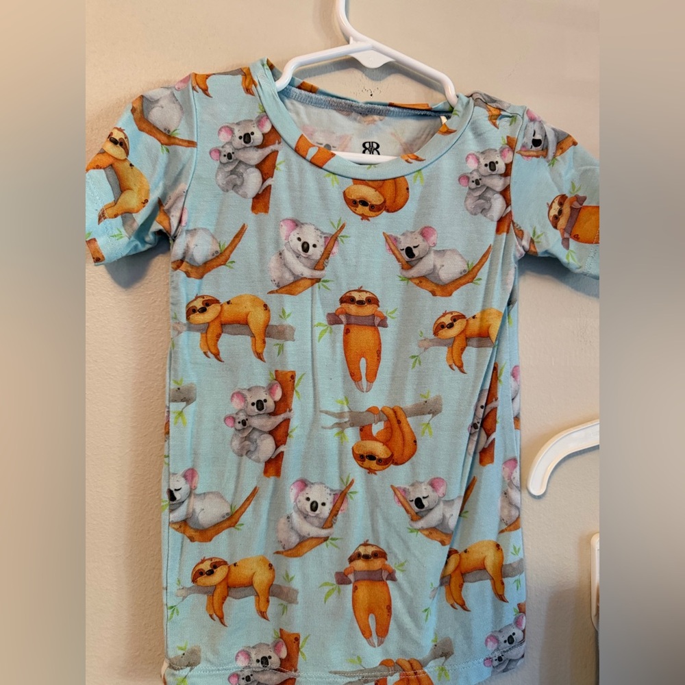 Bums & Roses Blue Koala Pajamas - Picture 2 of 4